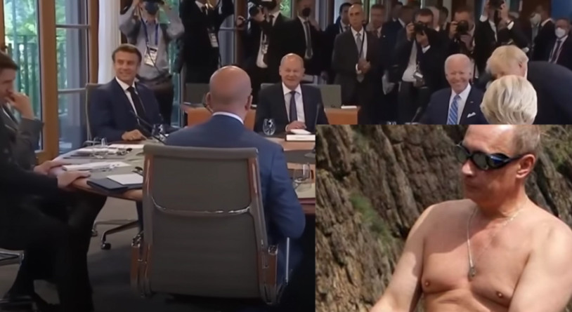 SVJETSKI LIDERI SE PODSMIJEVALI PUTINU On im brutalno odgovorio: Neka se oni skinu, to bi bio odvratan prizor!