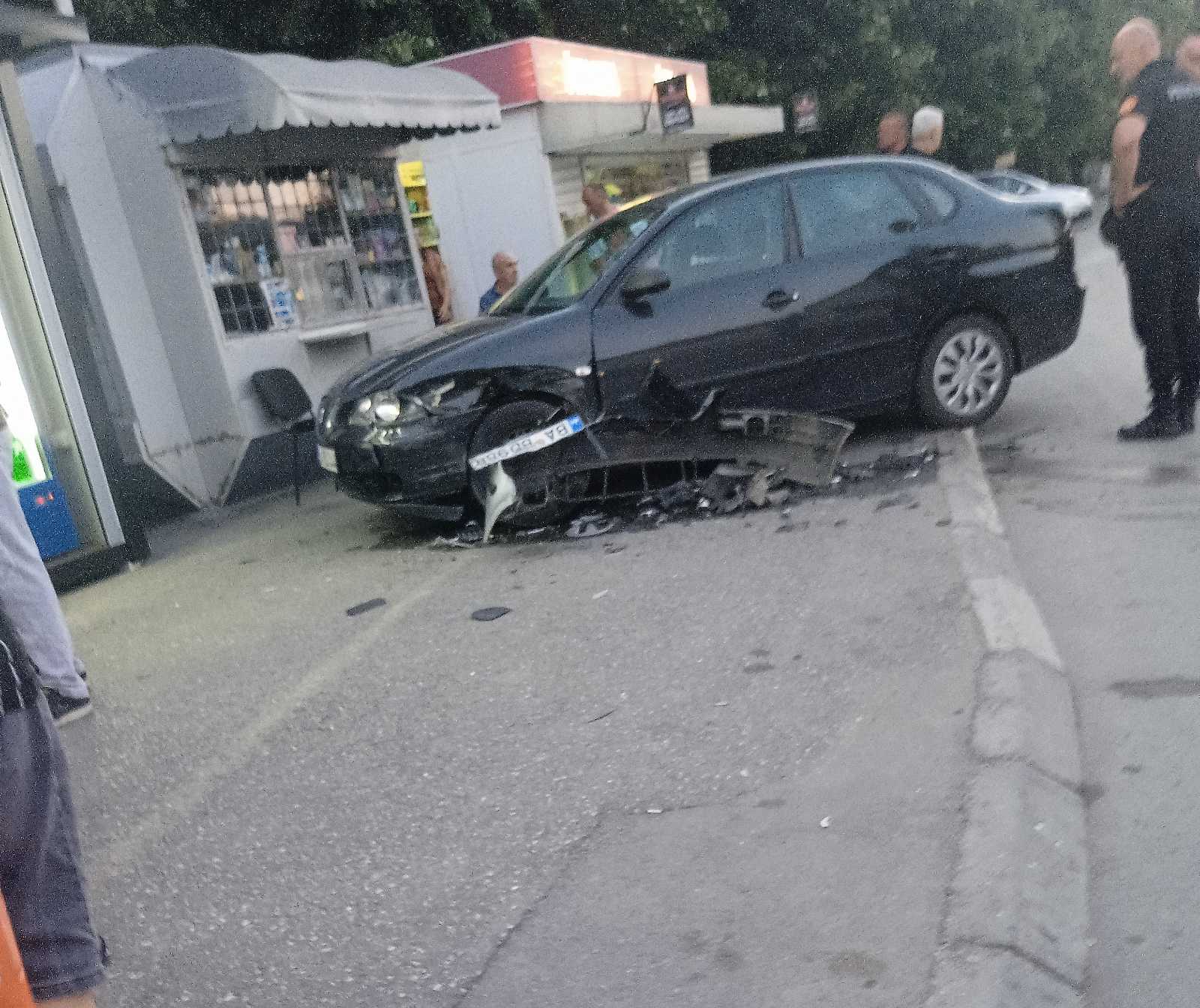 SAOBRAĆAJNA NESREĆA U BERANAMA Jedan od učesnika u nezgodi POBJEGAO sa lica mjesta! (FOTO)