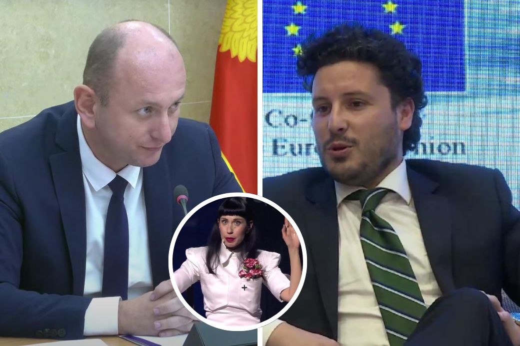 SKUPŠTINA U DUHU EVROVIZIJE: Abazović na dosjetljiv način odgovrio Kneževiću (FOTO)