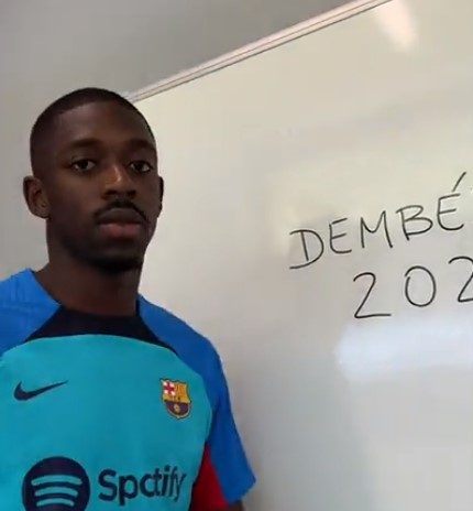 KONAČNO JE SVE REŠENO! Dembele potpisao za Barselonu!