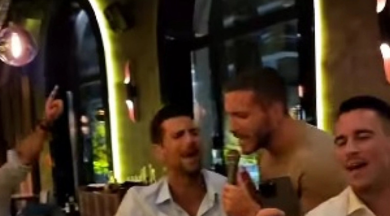 VEČE EMOCIJA ZA ĐOKOVIĆA Jedna pjesma pogodila ga je pravo u srce (VIDEO)