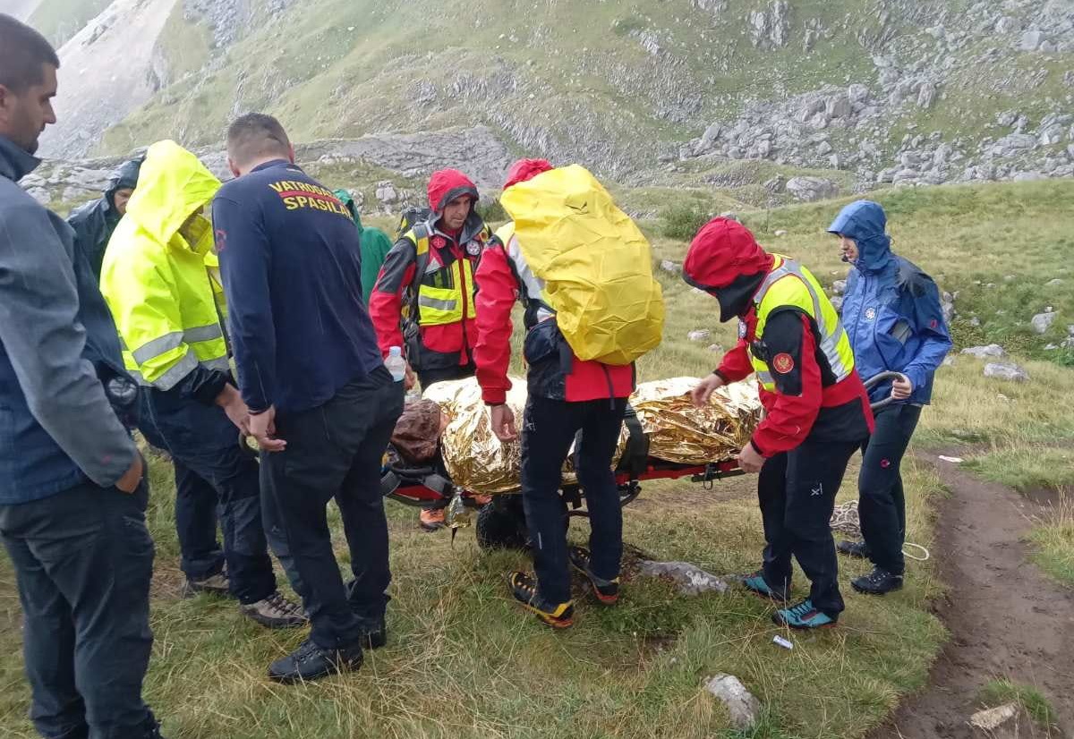 GSS Čehinja povrijeđena na Durmitoru