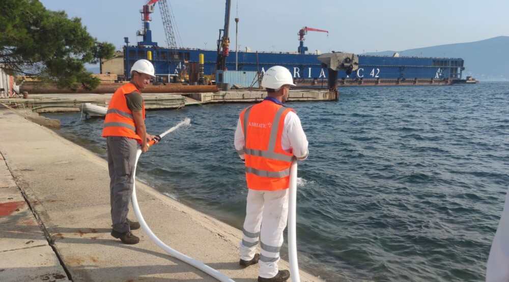 Hercegnovska vatrogasna jedinica dobila logističku podršku Adriatic 42