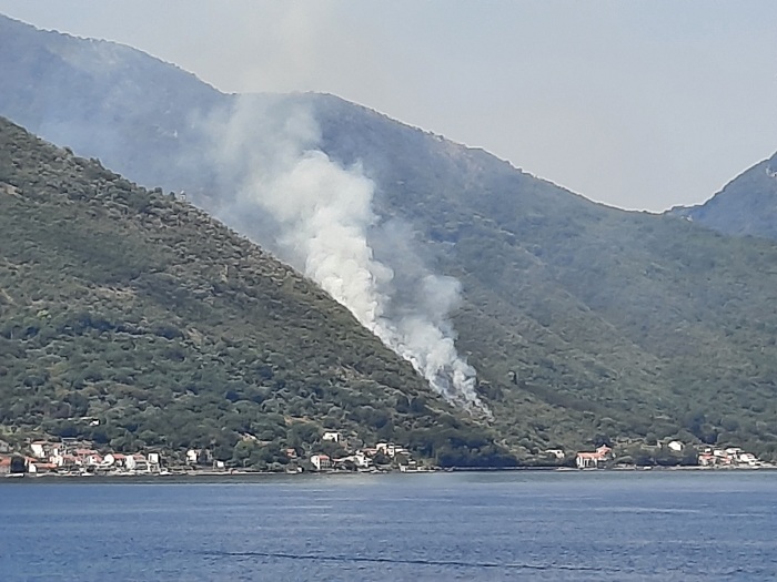 VATROGASCI NA TERENU Požar na Vrmcu