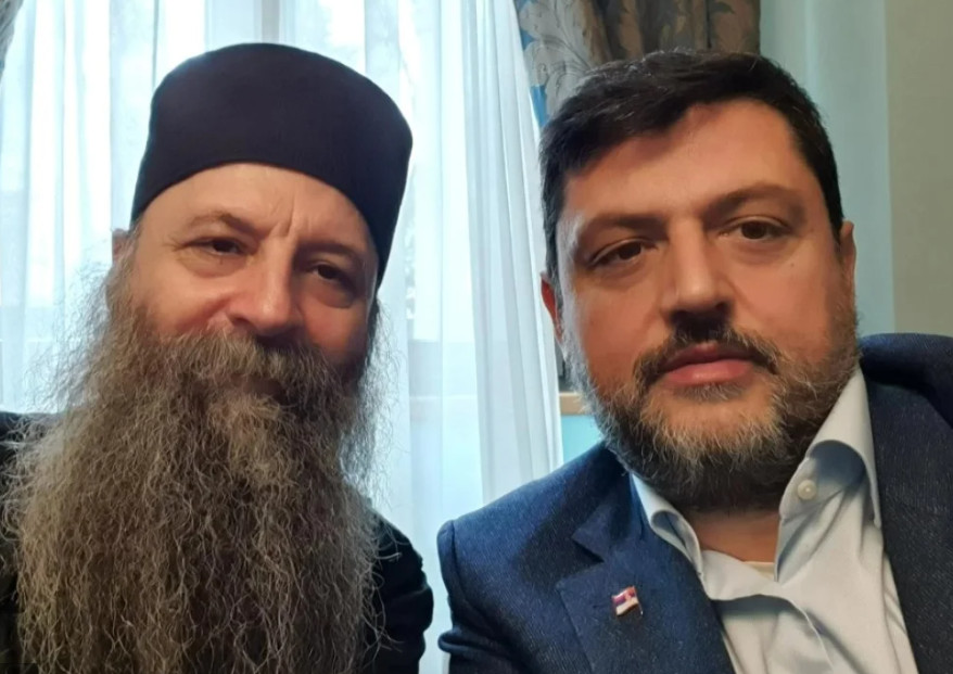 Patrijarh Porfirije i ambasador Božović na proslavi 640 godina od osnivanja Herceg Novog