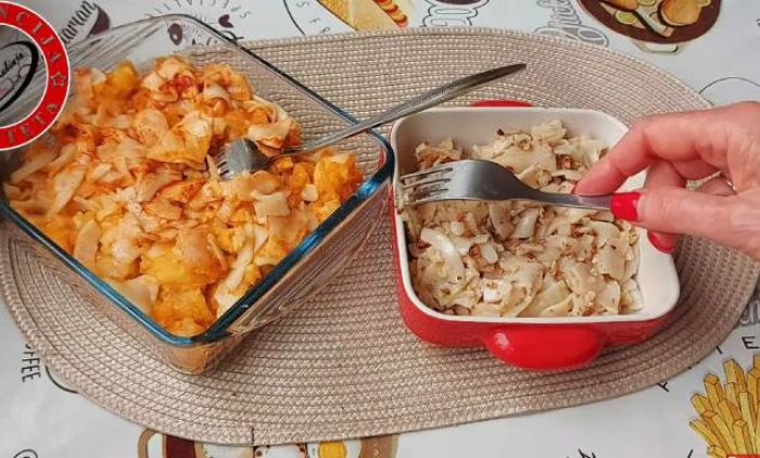 RUČAK PO BAKINOM RECEPTU Tjestenina i krompir zapečeni u rerni