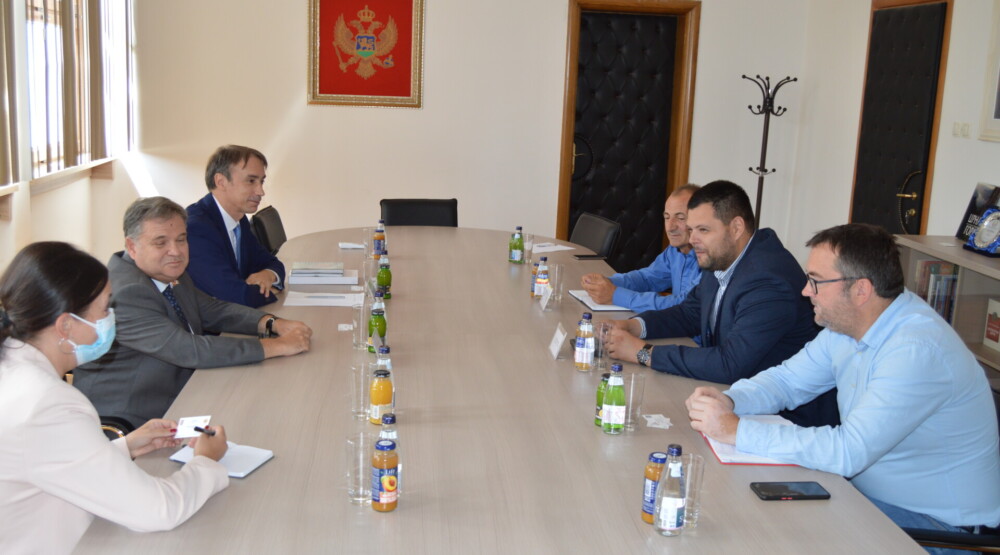 NASTAVAK DOBRE SARADNJE Ambasador Francuske posjetio Opštinu Nikšić