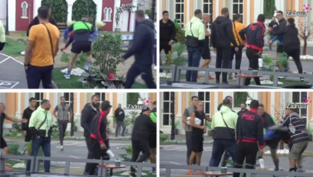 SNIMAK STRAVIČNE TUČE KRISTIJANA I UROŠA Jezive scene u Zadruzi, oborio ga na zemlju i krvnički udarao! (VIDEO)