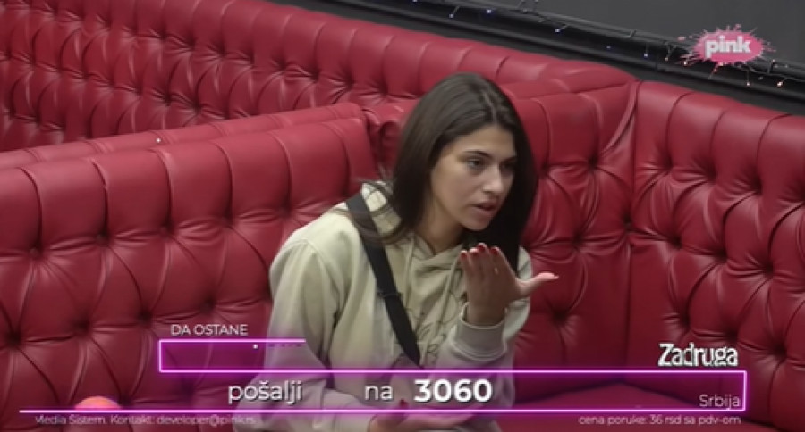 KOLIKO JE NAMAZANA, TOLIKO JE I GLUPA Milica Veselinović puca od ljubomore zbog Marka, urnisala ovu zadrugarku