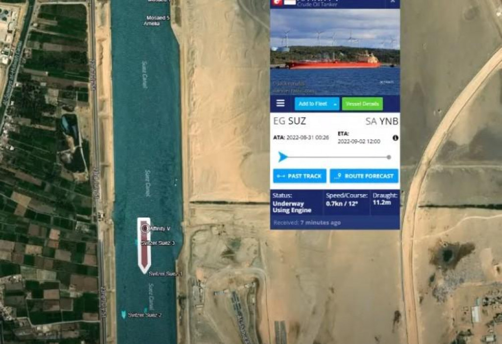 SUECKI KANAL PONOVO BLOKIRAN: Nasukao se ogromni tanker