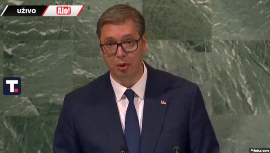 VUČIĆEVE RIJEČI ODJEKUJU U UN: Prećutkuje se bombardovanje Srbije, u čemu je razlika u odnosu na Ukrajinu?