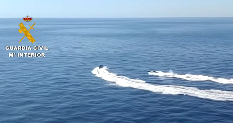 AKCIJA ŠPANSKE CIVILNE GARDE: Zaplijenjeno 3,5 tone hašiša nakon filmske potjere (VIDEO)