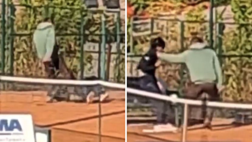 SNIMAK STRAVIČNOG NASILJA Otac šutirao ćerku u stomak, tukao je i oborio na pod