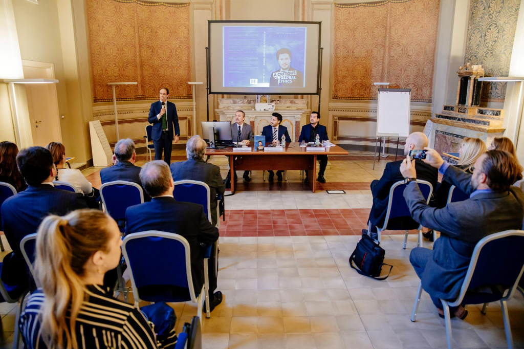 Abazović promovisao autorsku knjigu na Univerzitetu Lumsa u Rimu