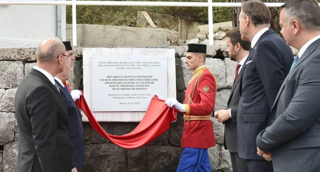 Hrvatsko ministarstvo: Politizovanje ploče u Morinju ne smije obeshrabriti Hrvate u Crnoj Gori