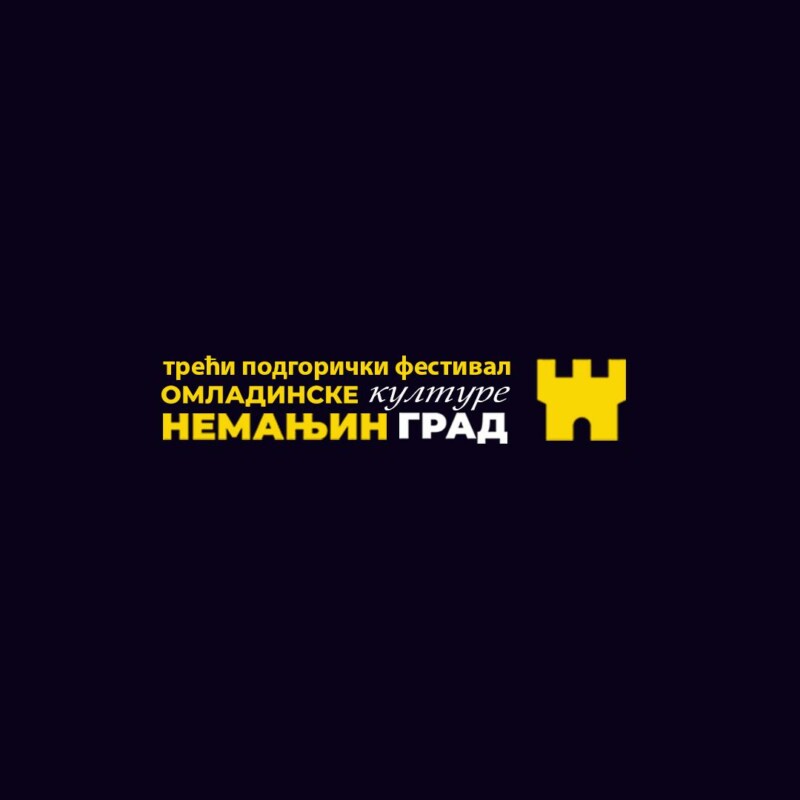 PODGORICA Počinje festival omladinske kulture "Nemanjin grad"