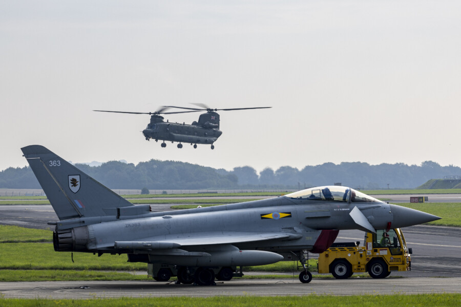 Britanski RAF oskudijeva sa borbenim avionima