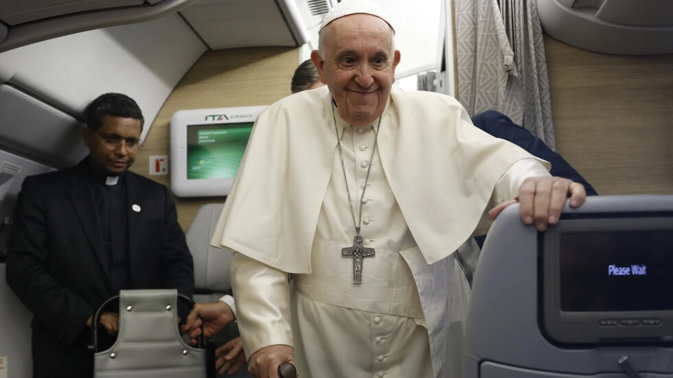 Francisko u preletu iznad Crne Gore uputio pozdrave Jakovu