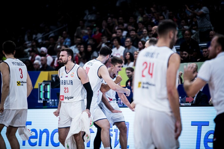 ZEMLJA KOŠARKE: Košarkaši Srbije u finalu Svjetskog prvenstva (foto)