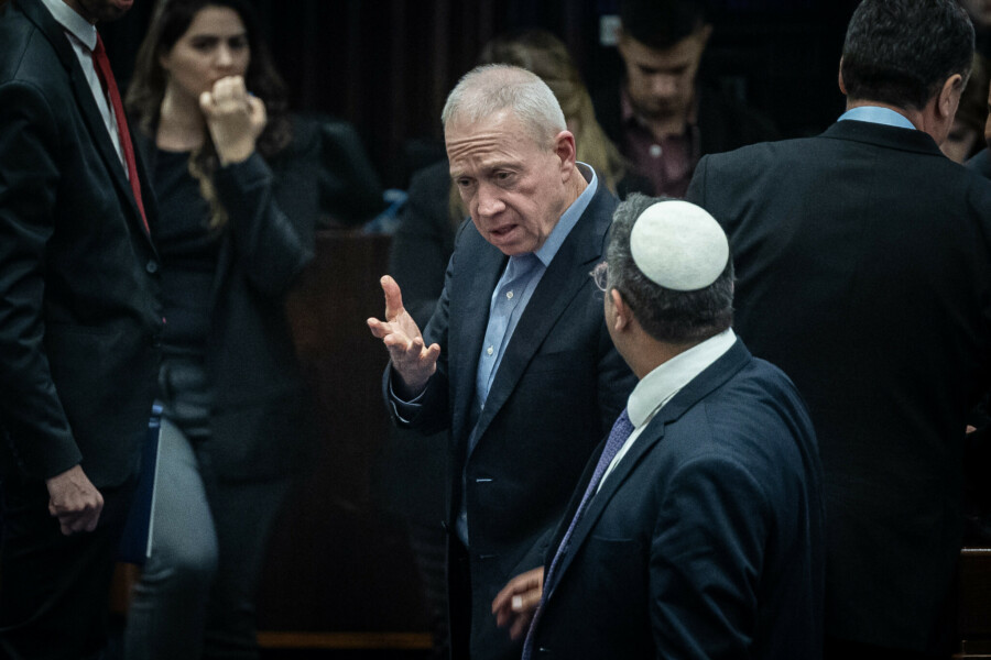 Ministar odbrane Izraela predstavio Knesetu plan za rat