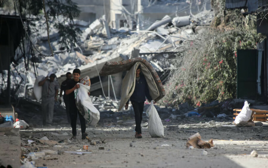 Izrael u napadima ubio najmanje 70 ljudi koji su se evakuisali sa sjevera Gaze