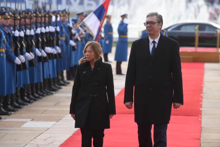 PREDSJEDNIK SRBIJE Italija pristupa objektivno i suštinski rešavanju problema u našem regionu