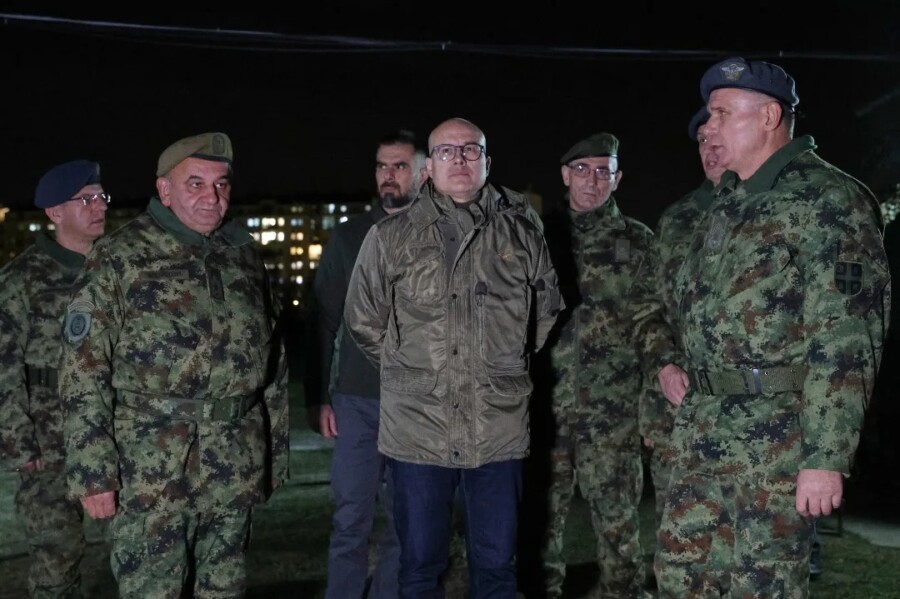 Ministar Vučević u susret Novoj godini obišao herojsku 250. raketnu brigadu