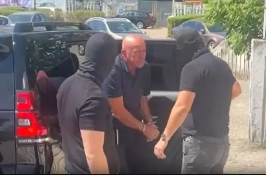 Milivoje Katnić sa lisica na rukama sproveden na saslušanje u SPO