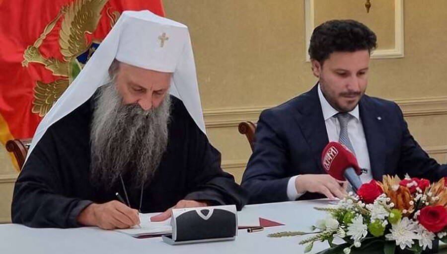 ZA VIJEK I VJEKOVA Stavljena tačka na osporavanja Temeljnog ugovora između SPC i Crne Gore