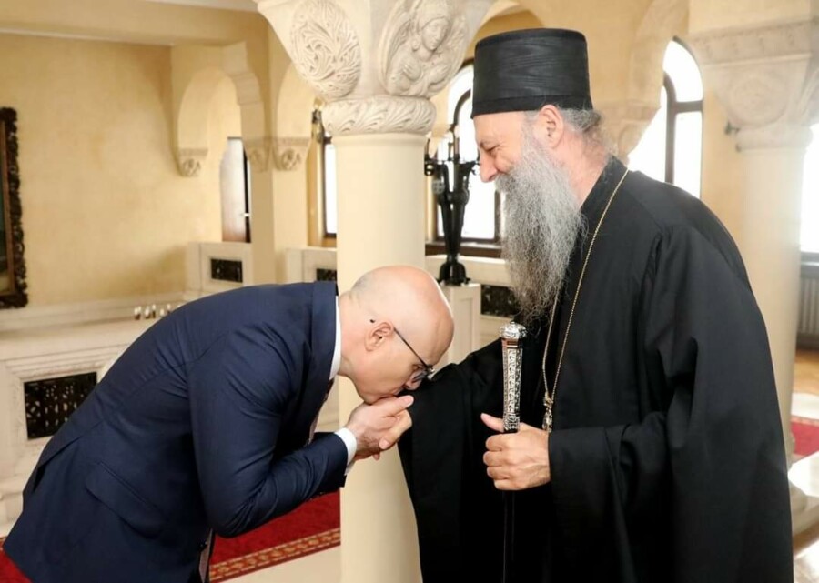 Patrijarh blagoslovio rad novog srpskog premijera na dobro svih građana