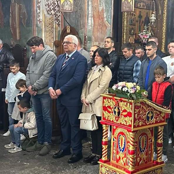 Predsjednik Skupštine tradicionalno na Vaskrs u nemanjićkom manastiru Morača