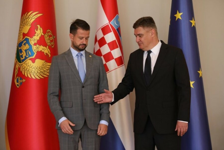 HOT LAJN ZBOG JASENOVCA Milatović se složio oko svega sa hrvatskim kolegom