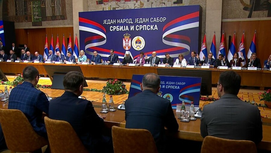 U okviru Svesrpskog sabora zajednička sjednica vlada Srbije i Srpske
