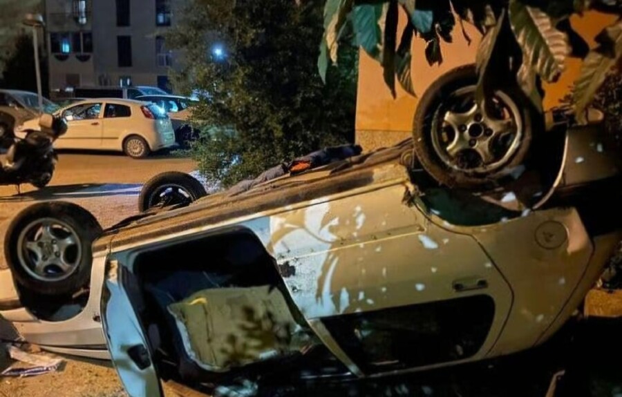 VANDALIZAM Srbinu u Kotoru demolirali automobil i prevrnuli ga na krov (foto)