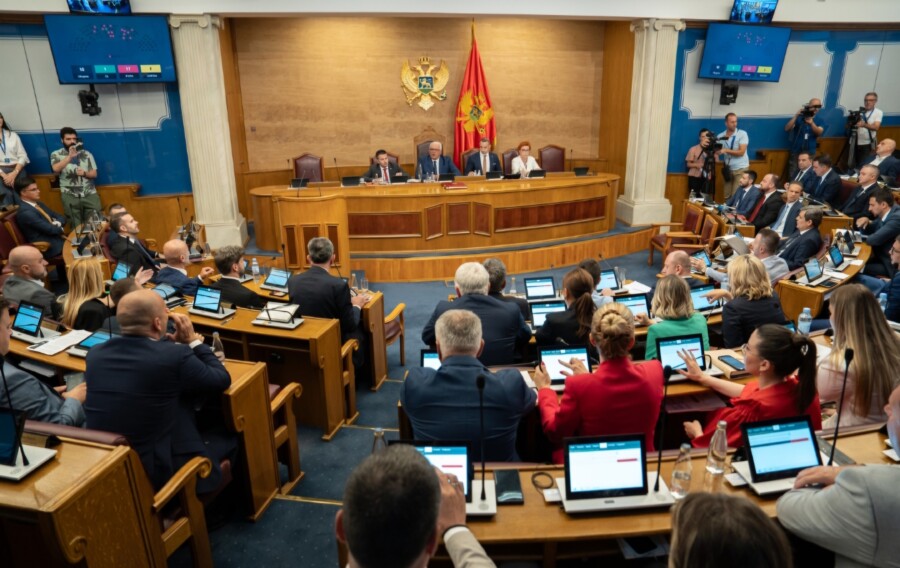 Skupština podržala rekonstrukciju Vlade Crne Gore