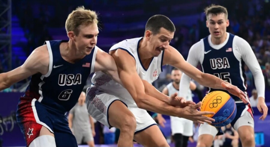 Srbi pokazali Amerima ko ima drim tim u uličnoj košarci