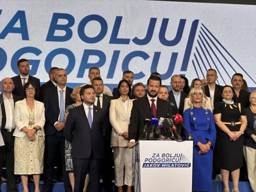 Milatović i Abazović predstavili listu "Za bolju Podgoricu - Jakov Milatović"