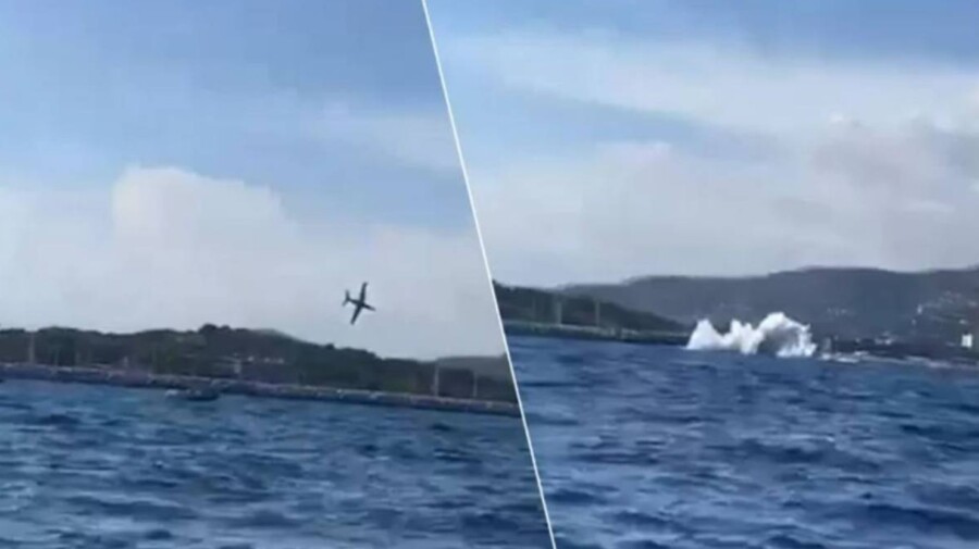 PILOT POGINUO Mlaznjak se srušio u more u tokom aeromitinga u Francuskoj (video)