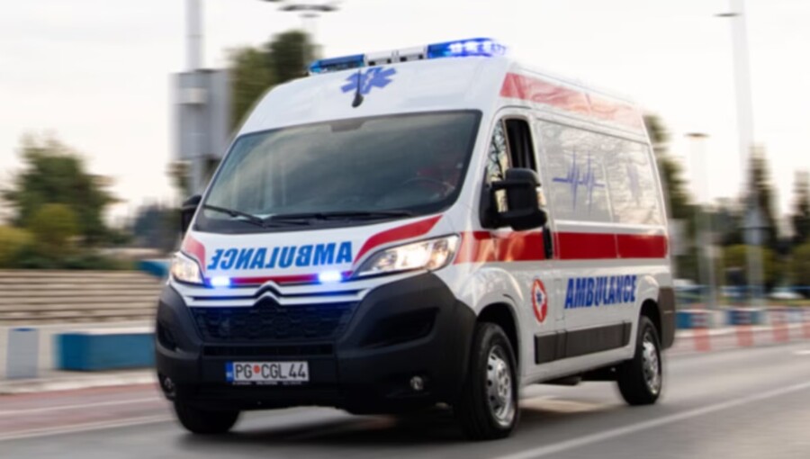 Čačanin šleperom zakačio policajca na Cetinju