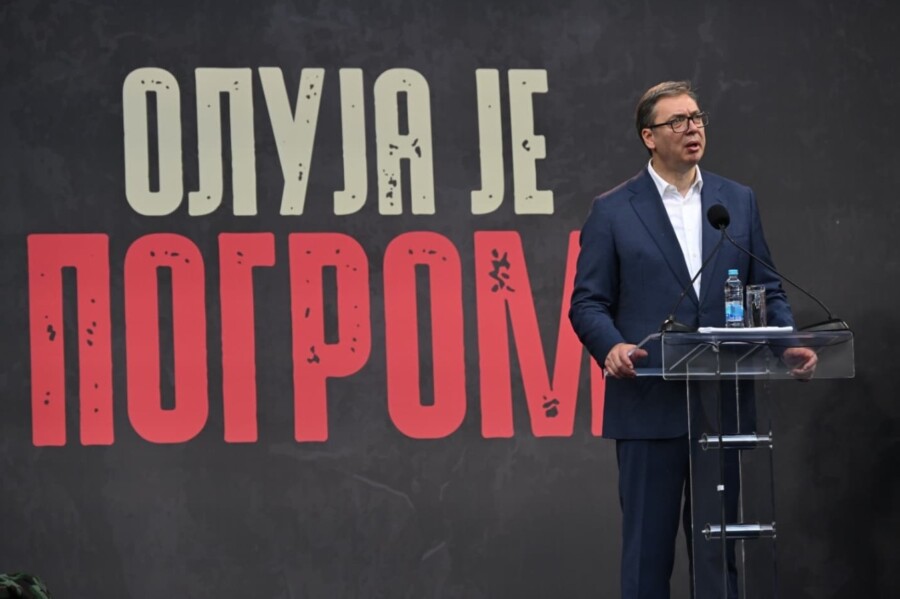 VUČIĆ Neće više biti ni pogroma, ni progona Srba na traktorima, garantujem vam!