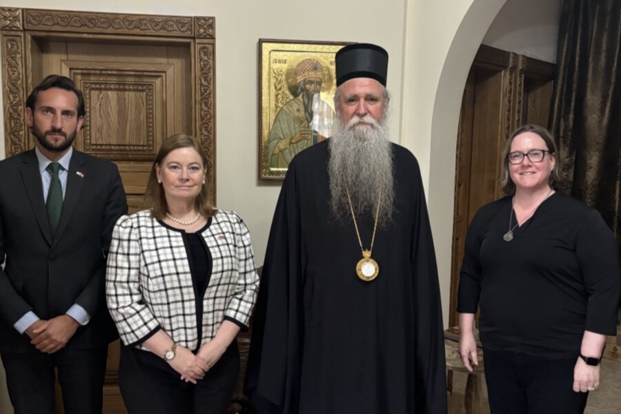 Mitropolit Joanikije imao sastanak sa Džudi Rajzing Rajnke