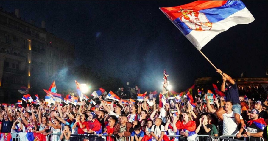 NIKO NEMA ŠTO SRBIN IMADE U Beogradu su dočekom srpskih šampiona zatvorene Olimpijske igre 2024.