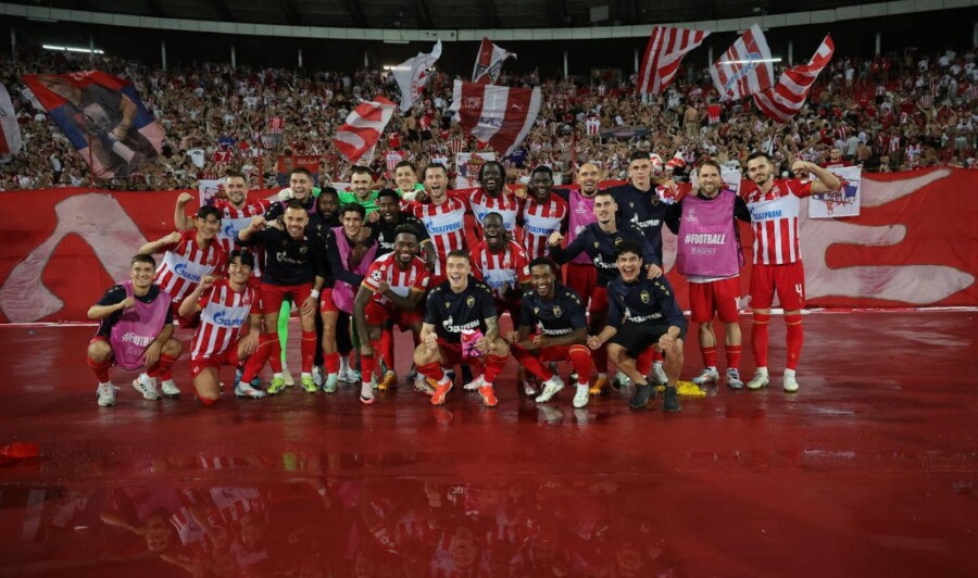 GDJE JOJ JE I MJESTO Crvena zvezda je u eliti evropskog klupskog fudbala