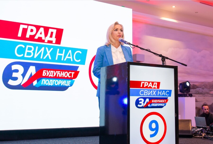 Кoalicija „Za budućnost Podgorice" pozvala građane da zajedno nastave da razvijaju i grade Podgoricu