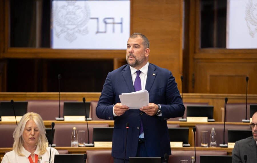 KRAPOVIĆ Patrolni brodovi treba da daju doprinos kolektivnom sistemu bezbjednosti; KNEŽEVIĆ Đe su pare?