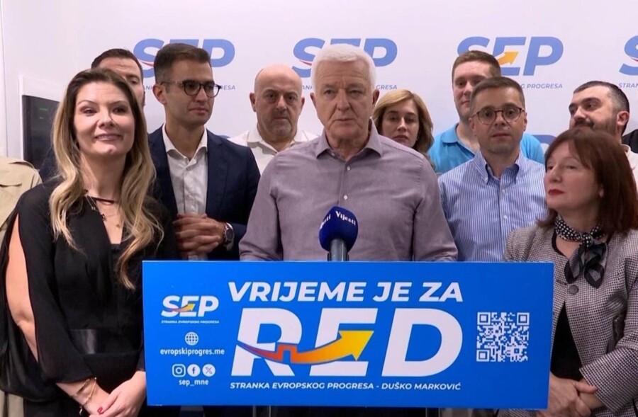 Duško Marković prezadovoljan izbornim rezultatom u Podgorici