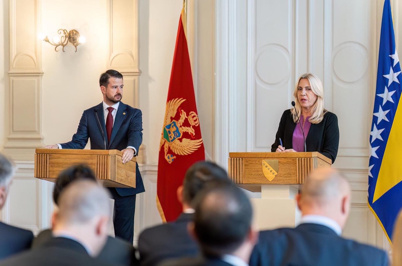 MILATOVIĆ U SARAJEVU BiH i Crna Gora nemaju otvorenih političkih pitanja