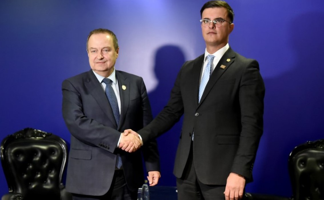 SA SASTANKA ŠARANOVIĆA I DAČIĆA Unaprijediti saradnju dvije države u oblasti unutrašnjih poslova