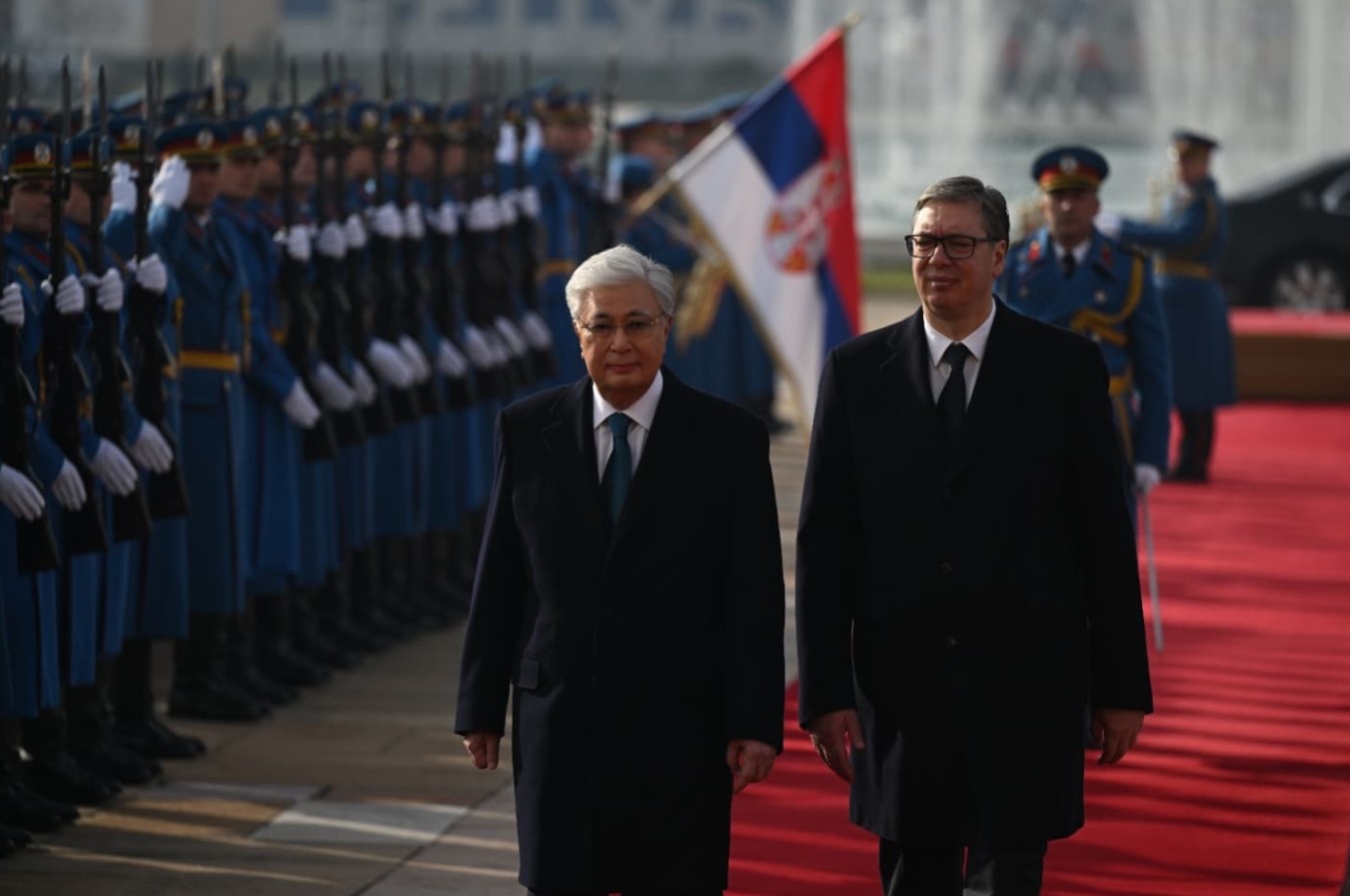VUČIĆ Hvala Kazahstanu što podržava teritorijalni integritet Srbije; TOKAEV Jačaju veze između dva naroda