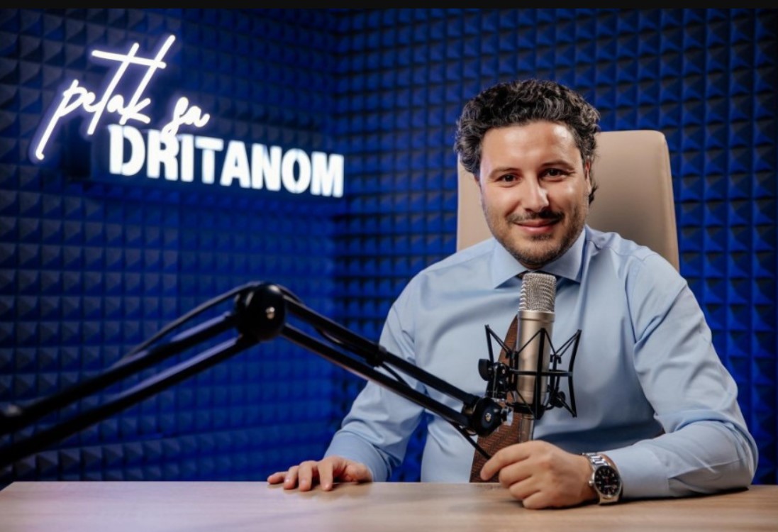 PETKOM SA DRITANOM Abazović pokreće podkast